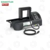 Schaeffler HEATER50-BASIC Induction Bearing Heater | E-Shop Bearings Specialist Industrial heat-sealing machine with a horizontal sealing bar, control keypad, and attached power cord for packaging.