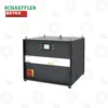 Schaeffler MF-GENERATOR 25-GENERATOR 44 kW 400V Medium-Frequency Induction Heating Generator | E-Shop Bearings Specialist Industrial control unit with a touchscreen display and status indicator lights in a gray enclosure, featuring a large red emergency-stop at the bottom left; branded by Schäffler and BETEX.