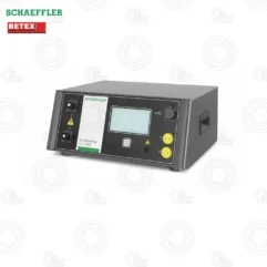 Schaeffler Betex MF-generator 3.0–3 kW electrical testing device with display screen and control buttons on a dark panel