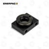 Enerpac AD141 4-Ton Foot Mounting | E-Shop Bearings Specialist Black rectangular mounting block with a large threaded circular bore on top, likely for a shaft bearing or coupling