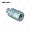 Enerpac AH630 Hose Half male of A-630 | E-Shop Bearings Specialist Enerpac metal hydraulic fitting with female internal threads and hexagonal body.