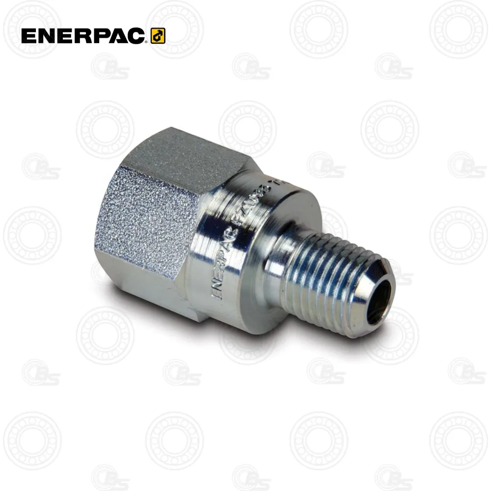 Enerpac BFZ16323 Reducer Adaptor G3 8 to 1 4 | E-Shop Bearings Specialist Enerpac hydraulic adapter: hexagonal nut body with male threaded end