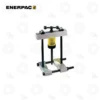 Enerpac BHP172 Cross Bearing Puller | E-Shop Bearings Specialist Manual hydraulic bearing press with two vertical posts and a crossbar on a metal base, used in workshops/repair shops.