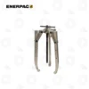 Enerpac BHP1762 Grip Puller Set | E-Shop Bearings Specialist Enerpac bearing puller with three spreader arms and a central hydraulic screw used to remove bearings from shafts